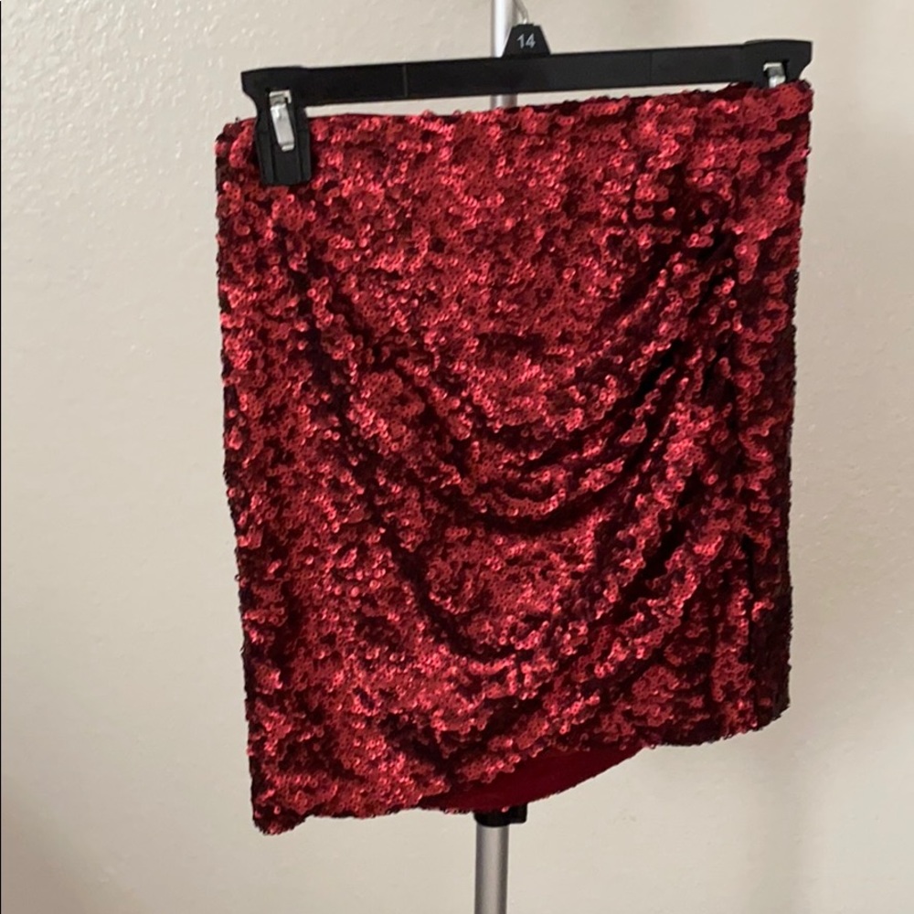 Chelsea and Violet Sequin MiniSkirt